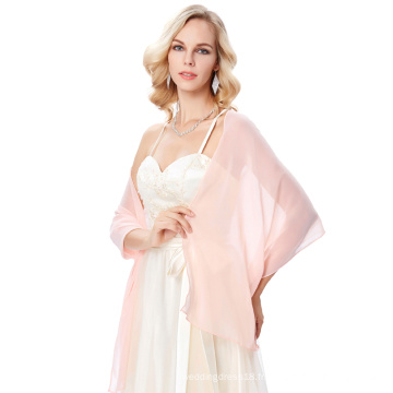 Kate Kasin Stock 72 * 18 &quot;écharpe en mousseline de soie chiffonnière nuptiale robe de soirée écharpes écharpes KK000229-3